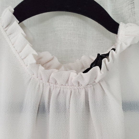 Large Forever 21 High Neck Blouse - Picture 2 of 6